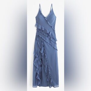Abercrombie Cascading Ruffle Dress